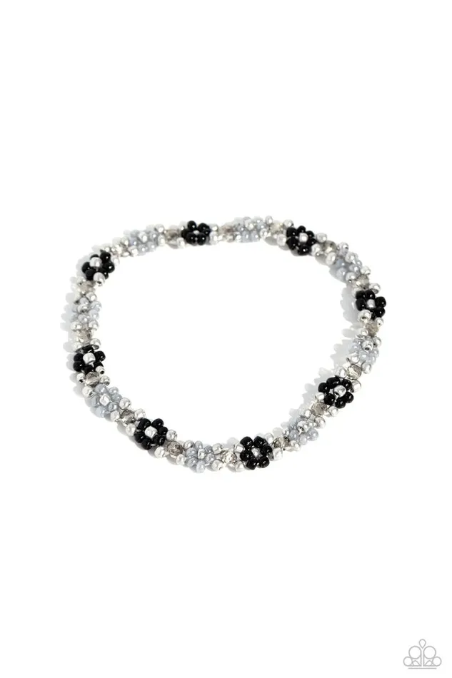 Bracelets Paparazzi Jewelry Paparazzi Bracelet DeepSeeded Dimension Black