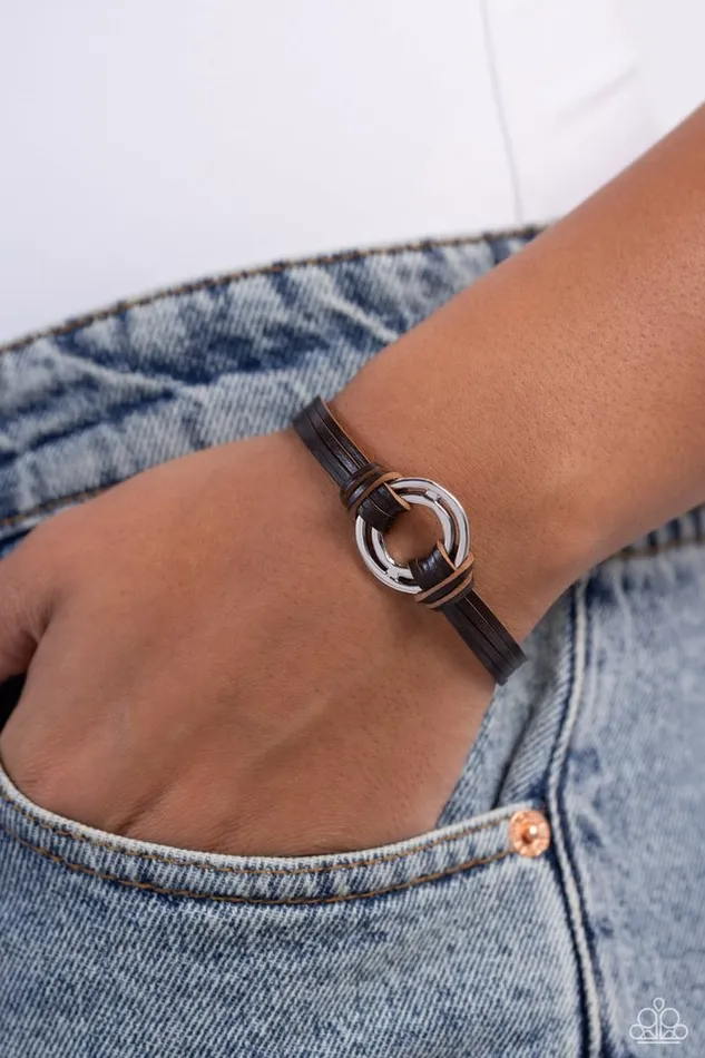 Bracelets Paparazzi Jewelry Paparazzi Bracelet Free Range Fashion Brown