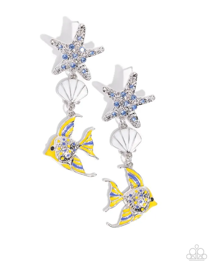 Earrings Paparazzi Earring Under the Reef Multi Paparazzi Jewelry Earrings Paparazzi Earring Under the Reef Multi Paparazzi Jewelry