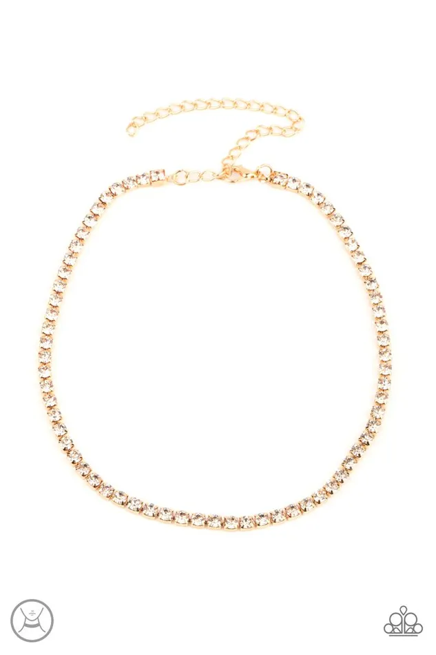 Paparazzi Jewelry Paparazzi Necklace Starlight Radiance Gold Necklaces