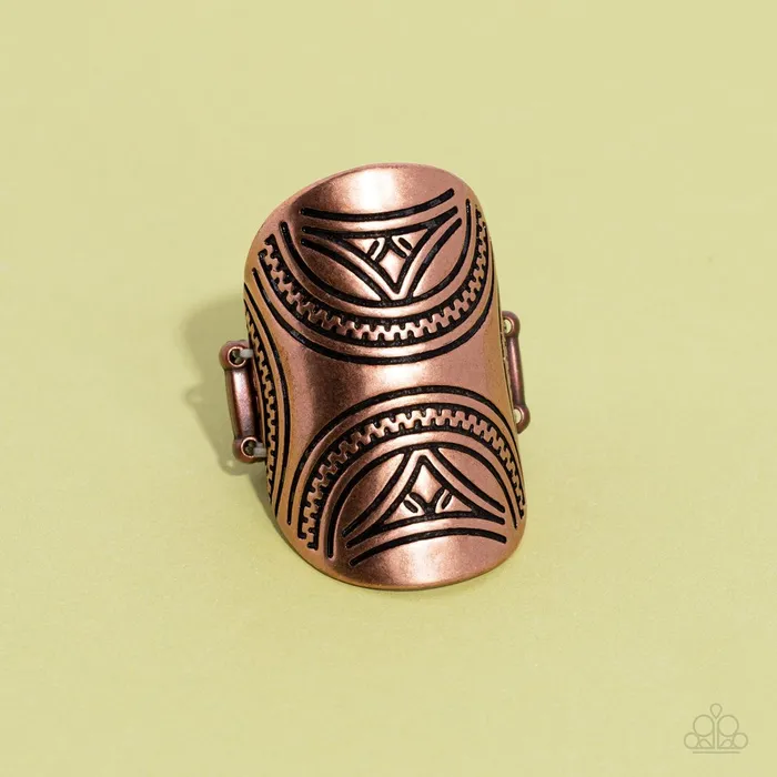 Paparazzi Jewelry Rings Paparazzi Ring Pharaoh Party Copper Paparazzi Jewelry Rings Paparazzi Ring Pharaoh Party Copper