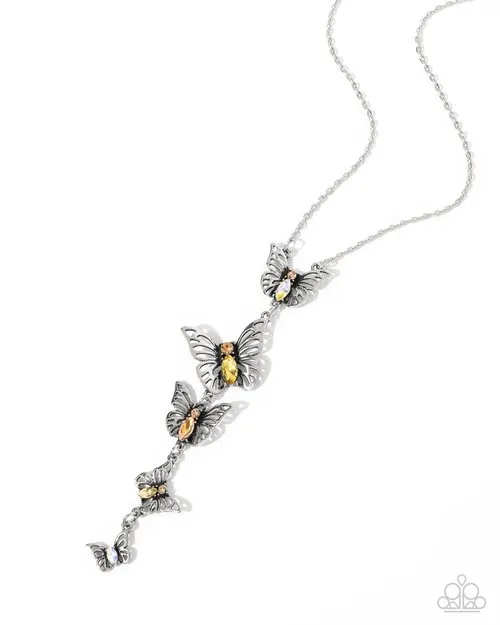 Paparazzi Necklace Aerial Addition Paparazzi Jewelry Necklaces