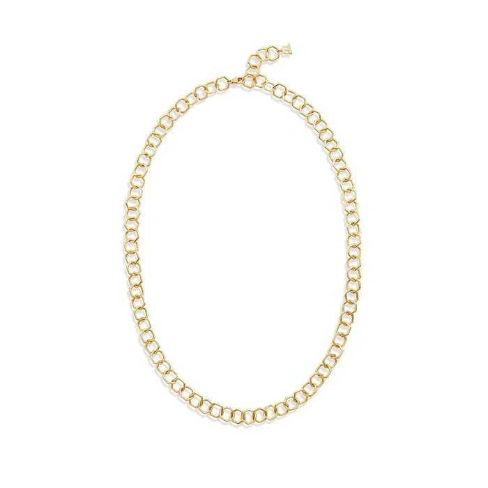 Temple St Clair Necklaces Temple St Clair Small Beehive Chain Necklace