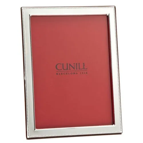 Cunill Cunill 925 Sterling Beaded Flat Picture Frame Necklaces Cunill Cunill 925 Sterling Beaded Flat Picture Frame Necklaces