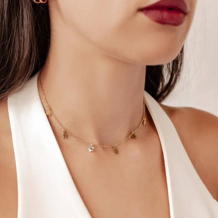 Hey Happiness Delicate Star Necklace Gold Necklaces Hey Happiness Delicate Star Necklace Gold Necklaces