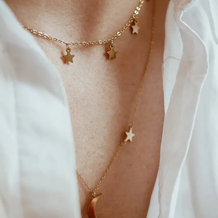 Hey Happiness Delicate Star Necklace Gold Necklaces Hey Happiness Delicate Star Necklace Gold Necklaces