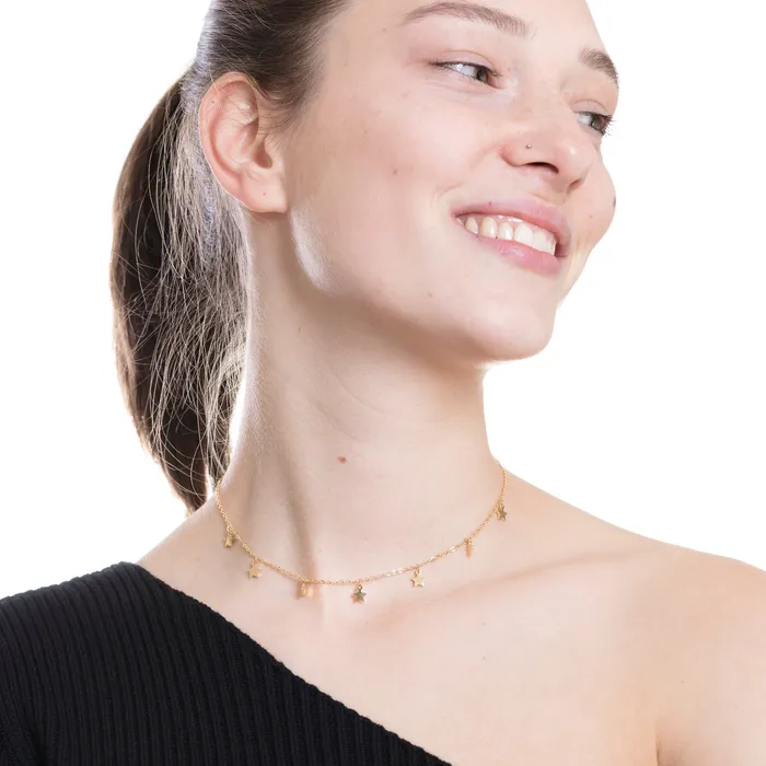 Hey Happiness Delicate Star Necklace Gold Necklaces Hey Happiness Delicate Star Necklace Gold Necklaces