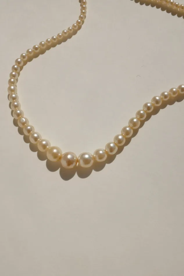 MOTHER OF PEARL VINTAGE NECKLACE collectionno2 Necklaces