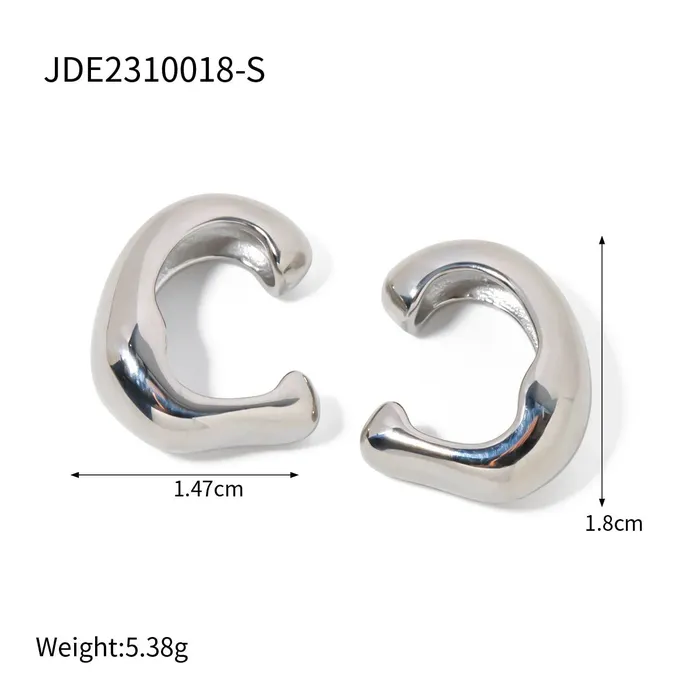 Wave Ear Cuff Mabel Love Co Earrings